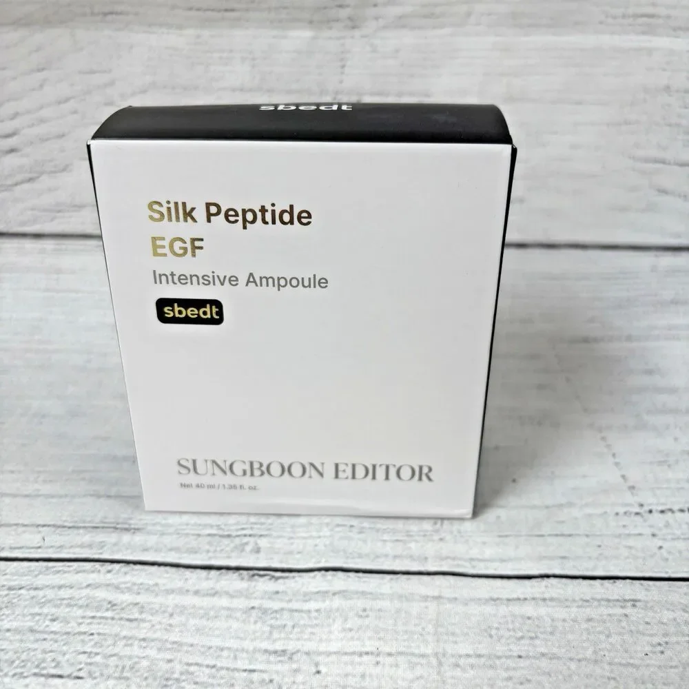 Sungboon Editor Silk Peptide EGF Intensive Ampoule sbedt 1.35 Fl Oz Collagen